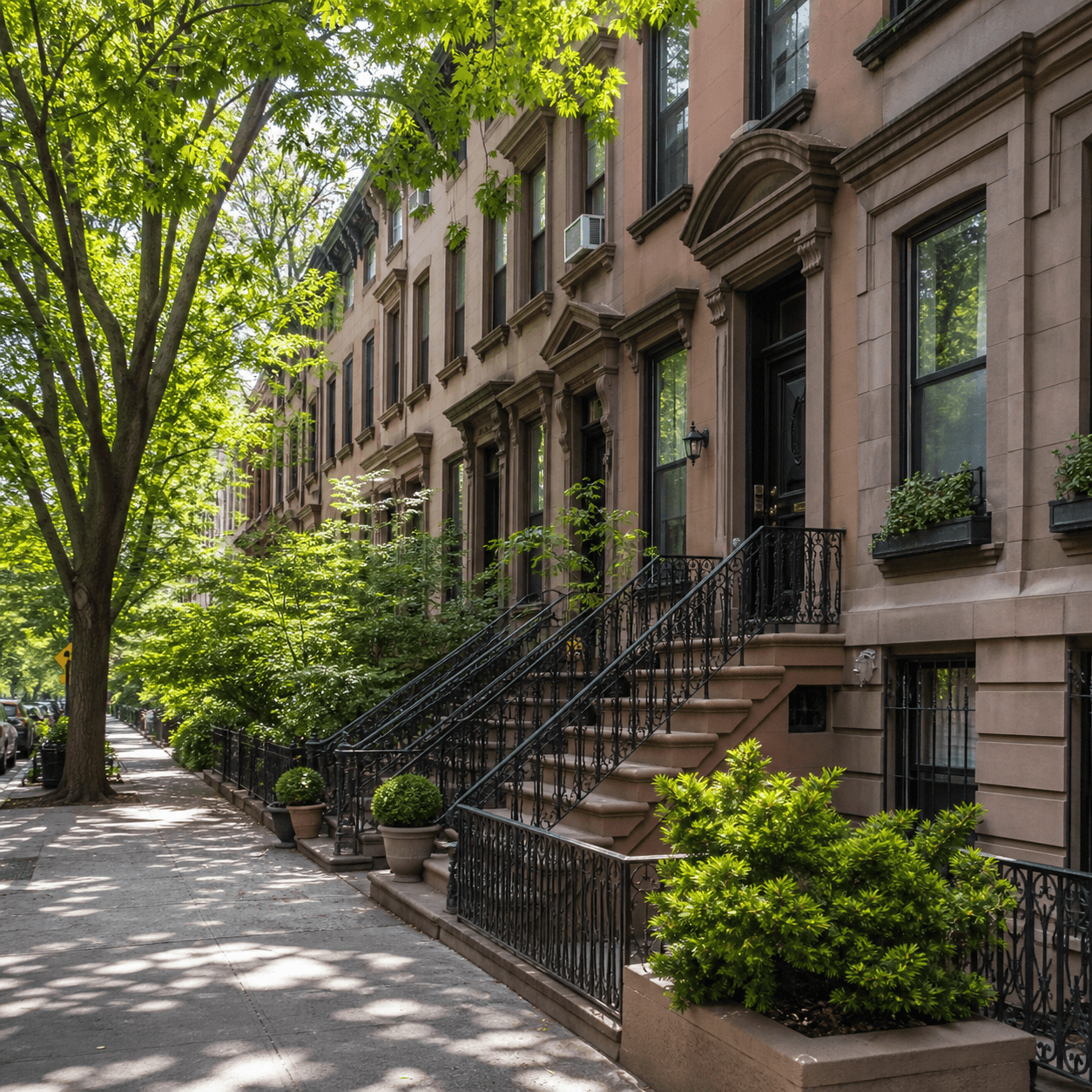 New York Brownstone Apartment
